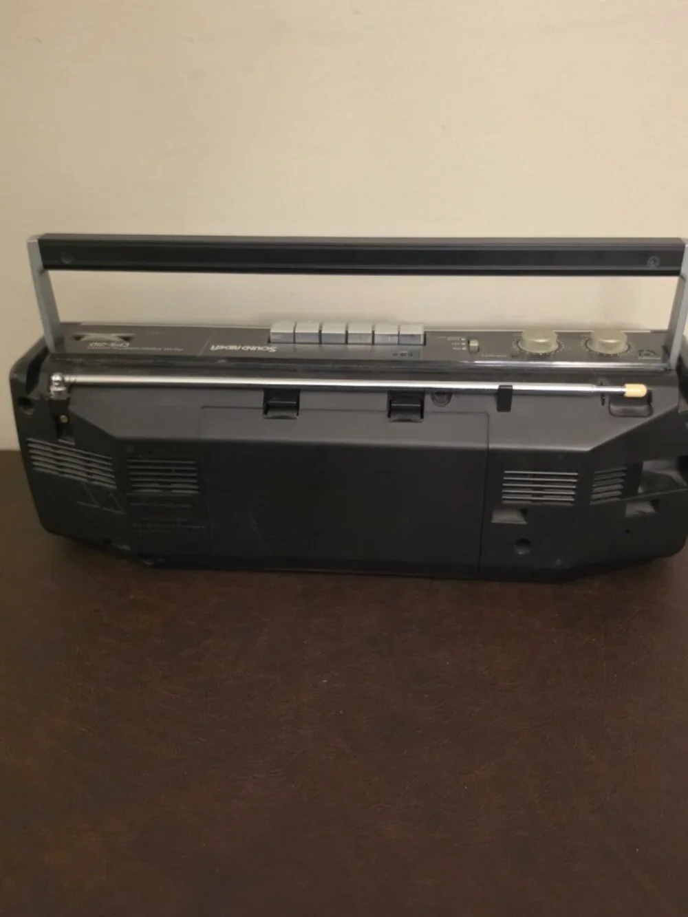 Vintage Sony CFS-210 Sound Rider Boombox Cassette Player (PARTS ONLY)